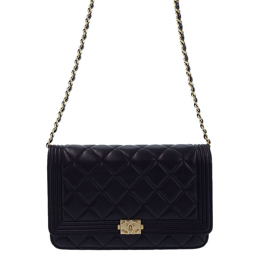 Chanel Boy Chanel Chain Wallet